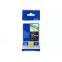 Laminated tape Brother TZe345 18mm White on Black