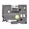 Laminated tape Brother TZe345 18mm White on Black