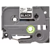 Laminated tape Brother TZe345 18mm White on Black