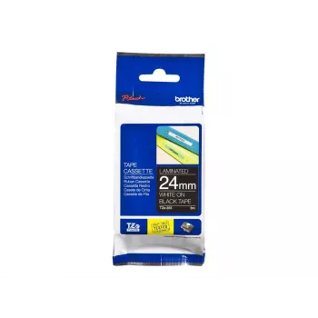 Label tape Brother TZe355 24mm White on Black