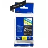 Label tape Brother TZe355 24mm White on Black