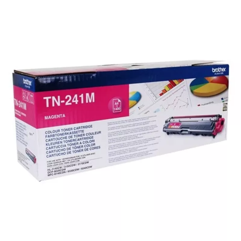 Toner Cartridge Brother TN-241M 1200 pages Magenta