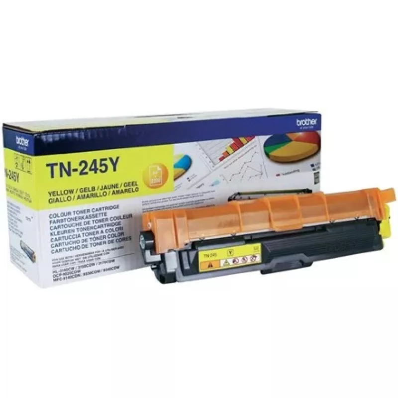 Toner cartridge Brother TN-245Y 1000 pages Yellow