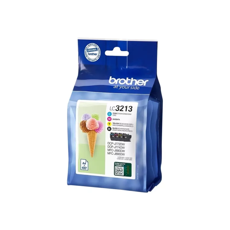 Cartridge Brother LC3213VALDR Black Cyan Magenta Yellow