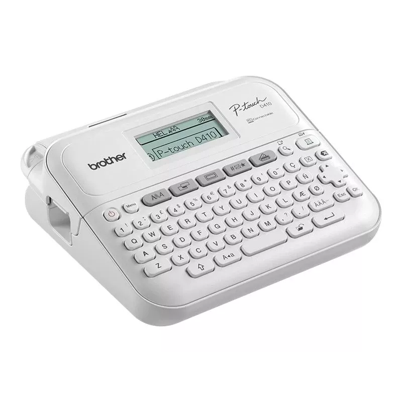 Label printer Brother PT-D410 portable mono thermal, white, tape up to 12 mm