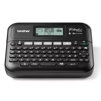 Label printer Brother PT-D460BTVP Thermal transfer 180×180 DPI 30 mm/s Wired & Bluetooth QWERTY TZe tape