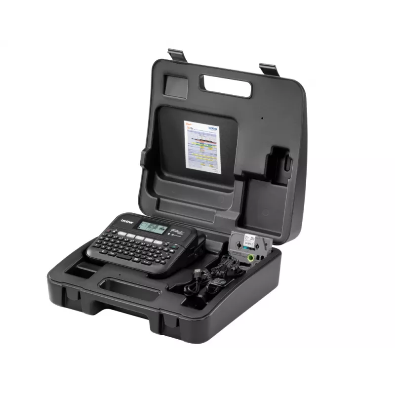 Label printer Brother PT-D460BTVP Thermal transfer 180×180 DPI 30 mm/s Wired & Bluetooth QWERTY TZe tape