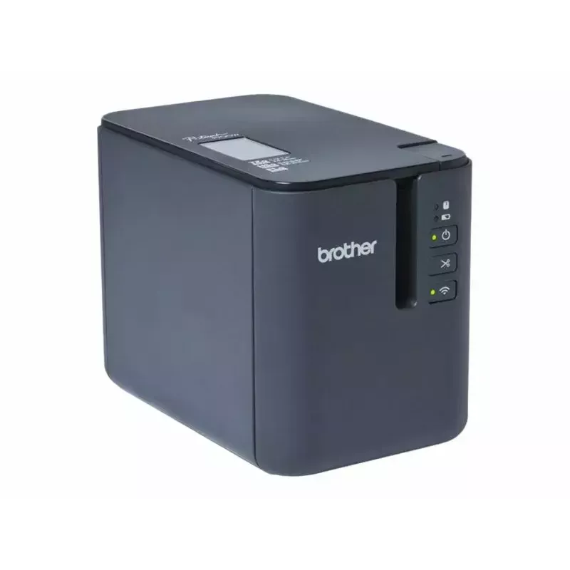 Thermal label printer Brother PT‑P900Wc Wi‑Fi — high‑resolution industrial label printing, supports die‑cut and continuous tapes