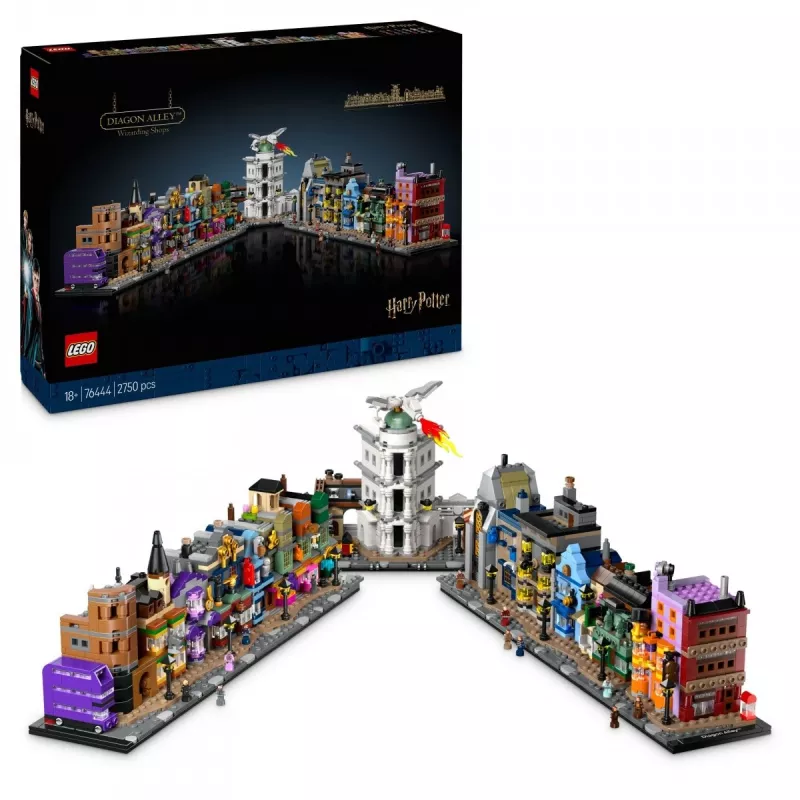 LEGO HARRY POTTER 76444 Diagon Alley Wizarding Shops