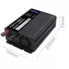Battery charger QOLTEC 51955 — 30A 12V for LiFePO4, AGM, GEL, SLA