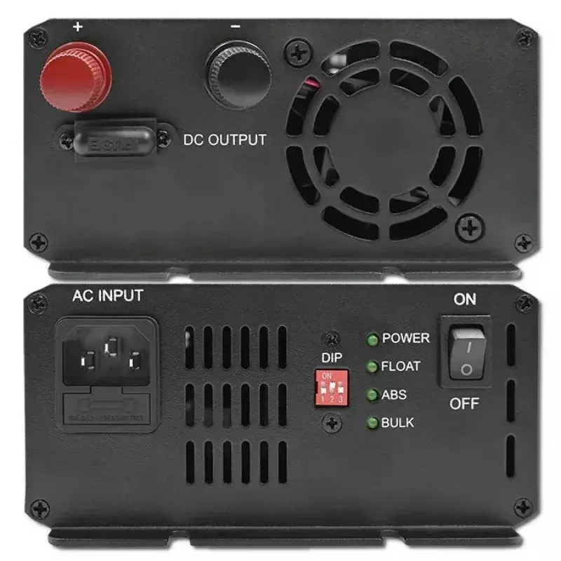 Battery charger QOLTEC 51955 — 30A 12V for LiFePO4, AGM, GEL, SLA