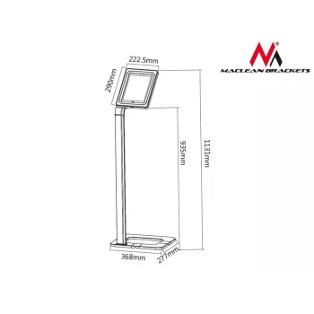 Passive holder Maclean MC-645