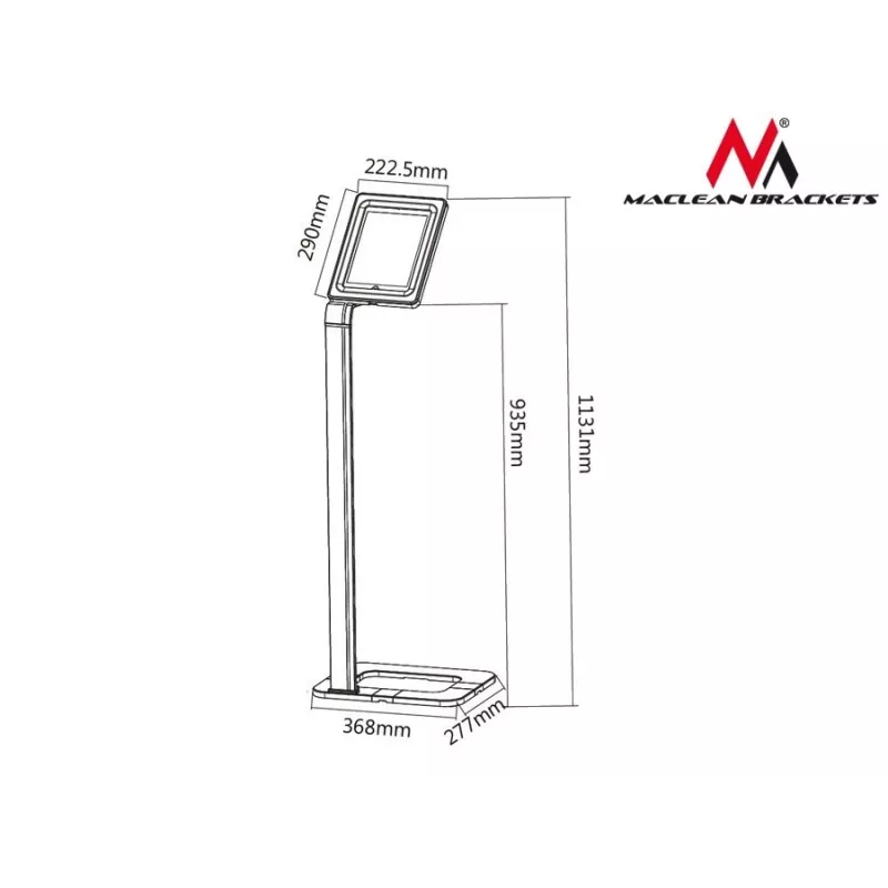 Passive holder Maclean MC-645