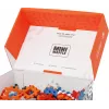 Construction blocks Marioinex Mini Waffle Constructor 300 — compatible interlocking toy set, 300 pieces, multicolour