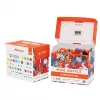 Construction blocks Marioinex Mini Waffle Constructor 300 — compatible interlocking toy set, 300 pieces, multicolour