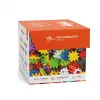 Toy construction blocks set Marioinex Mini Waffle Konstruktor 500, 500 pieces, machine washable, multicolour