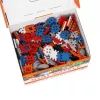 Toy construction blocks set Marioinex Mini Waffle Konstruktor 500, 500 pieces, machine washable, multicolour