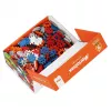 Toy construction blocks set Marioinex Mini Waffle Konstruktor 500, 500 pieces, machine washable, multicolour