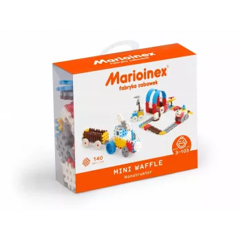 Building blocks set Marioinex 902820 — 140-piece mini waffle blocks for boys
