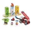 Toy construction set Marioinex Blocks Waffle mini Fire brigade operation, 148 pieces, multicolour, age 6+