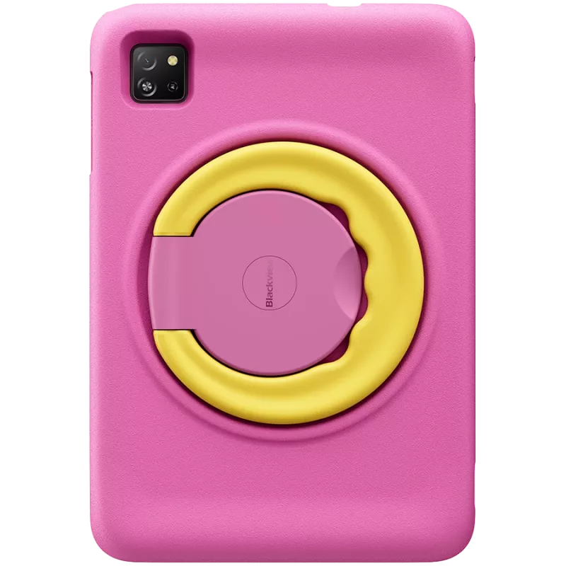 Blackview Tab A6 Kids, tablet, 10.1-inch 800*1280 HD+ IPS, A523 Octa-core 1.8GHz, 4GB + 128GB, 5100mAh; WiFi, 5MP Front/8MP Rear camera, Android 14, Rose Pink