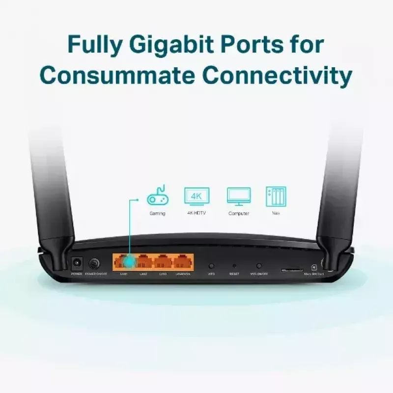 TP-LINK 4G+ LTE Router Archer MR600