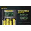Nitecore UM4 battery charger Household battery DC Lithium Iron Phosphate Lithium-Ion Nickel-Cadmium