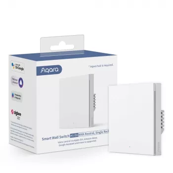 Dual switch with neutral conductor WS-EUK03 Aqara