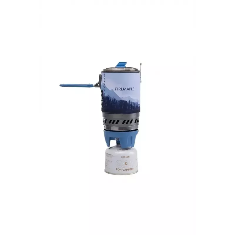 Portable Stove Fire-maple FMS-X5 — lightweight compact outdoor cooker, foldable legs, single-burner