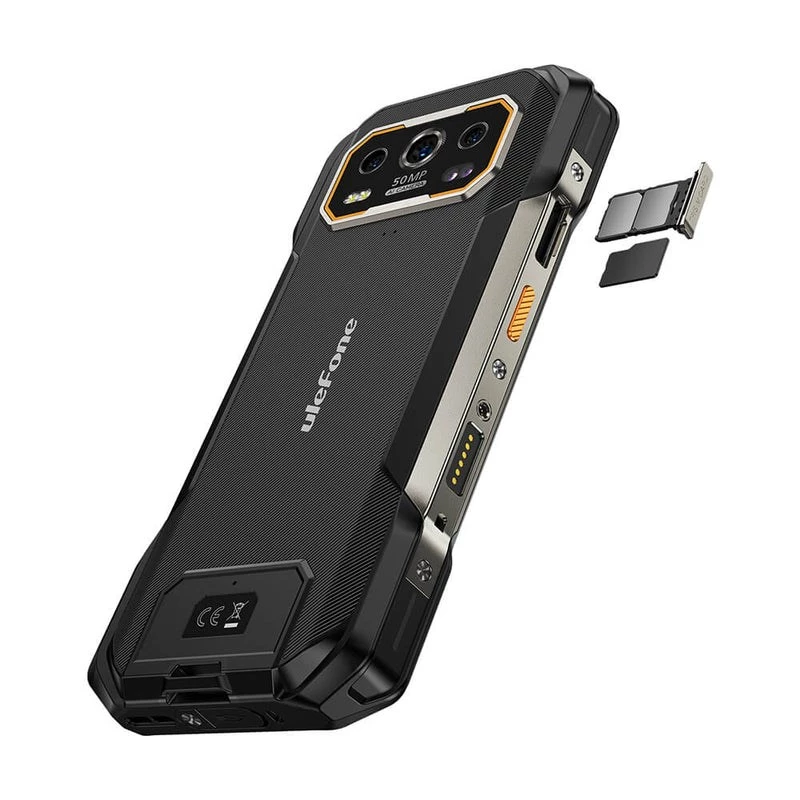 Smartphone Ulefone Armor 27 Pro 6.78 inch 12 GB 256 GB Black