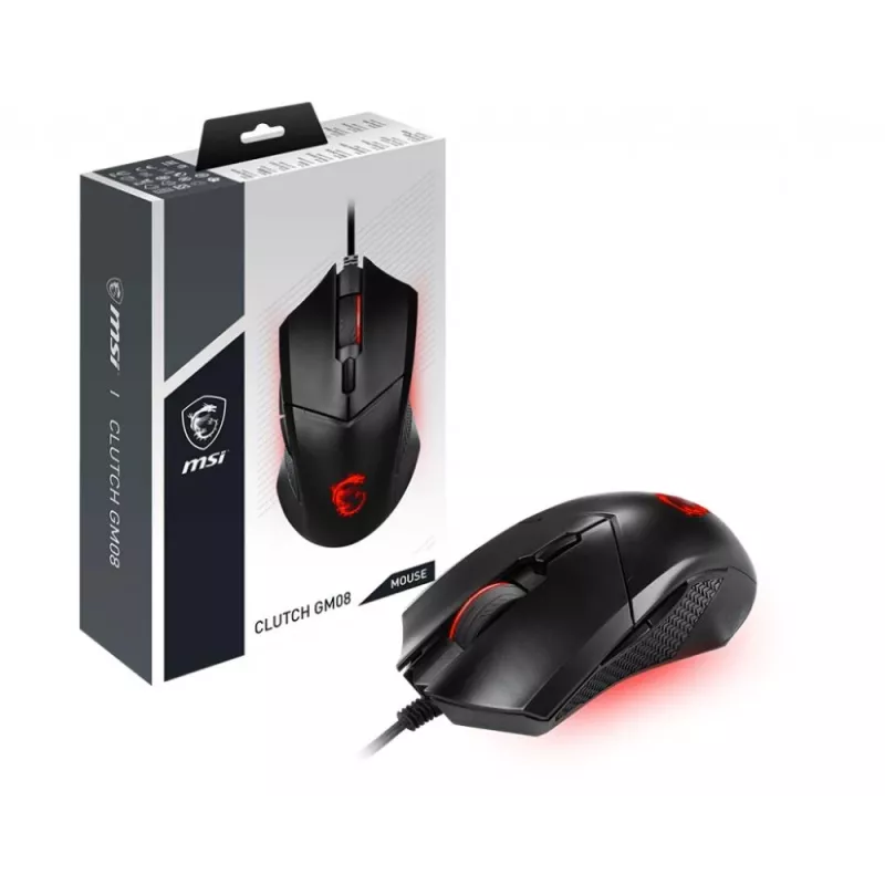 MSI | Clutch GM08 | Gaming Mouse | USB 2.0 | Black