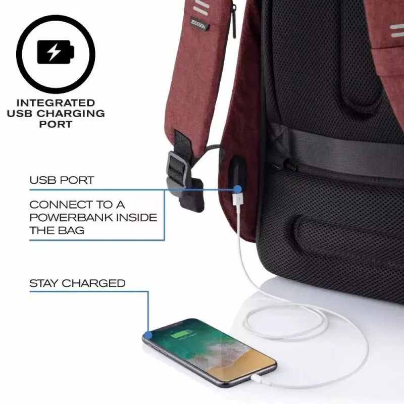 Backpack XDDESIGN Bobby Hero Small — Anti-Theft Water-Resistant Everyday Backpack, Compact Size