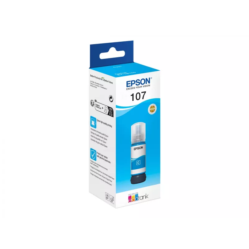 EPSON 108 EcoTank Cyan Ink Bottle