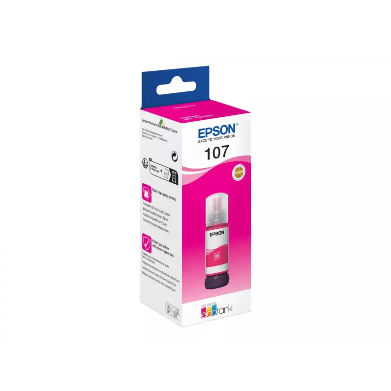 EPSON 108 EcoTank Magenta Ink Bottle