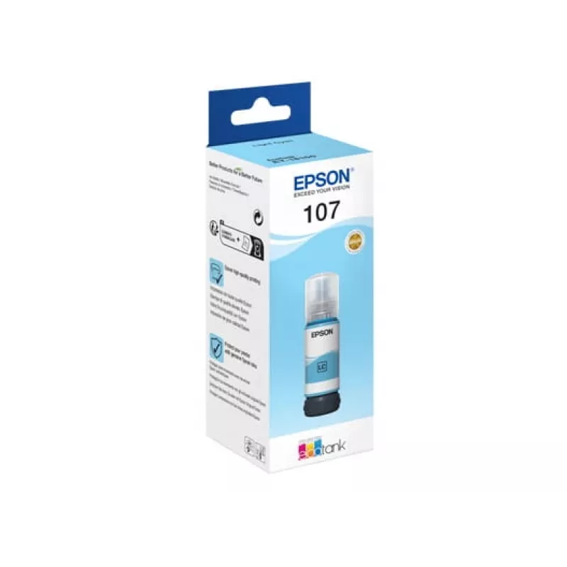EPSON 108 EcoTank Light Cyan Ink Bottle