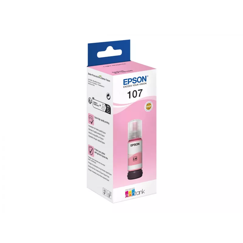 EPSON 108 EcoTank Light Magenta Ink Bottle