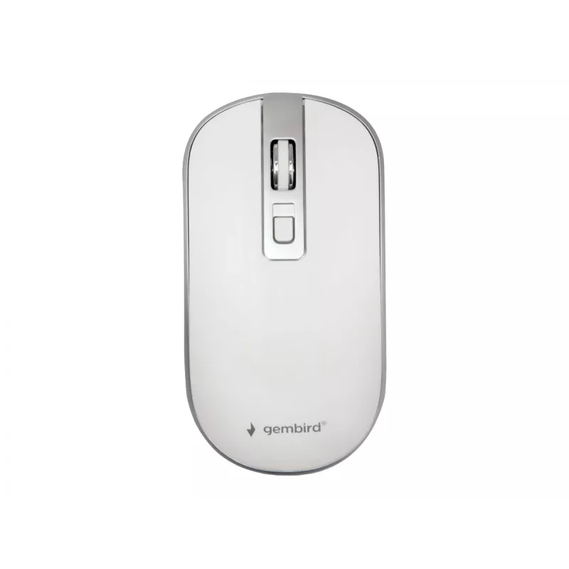Mouse USB Optical Wrl WHITE/SILVER MUSW-4B-06-WS Gembird