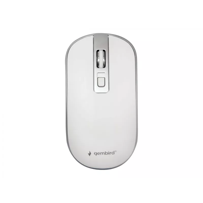 Mouse USB Optical Wrl WHITE/SILVER MUSW-4B-06-WS Gembird
