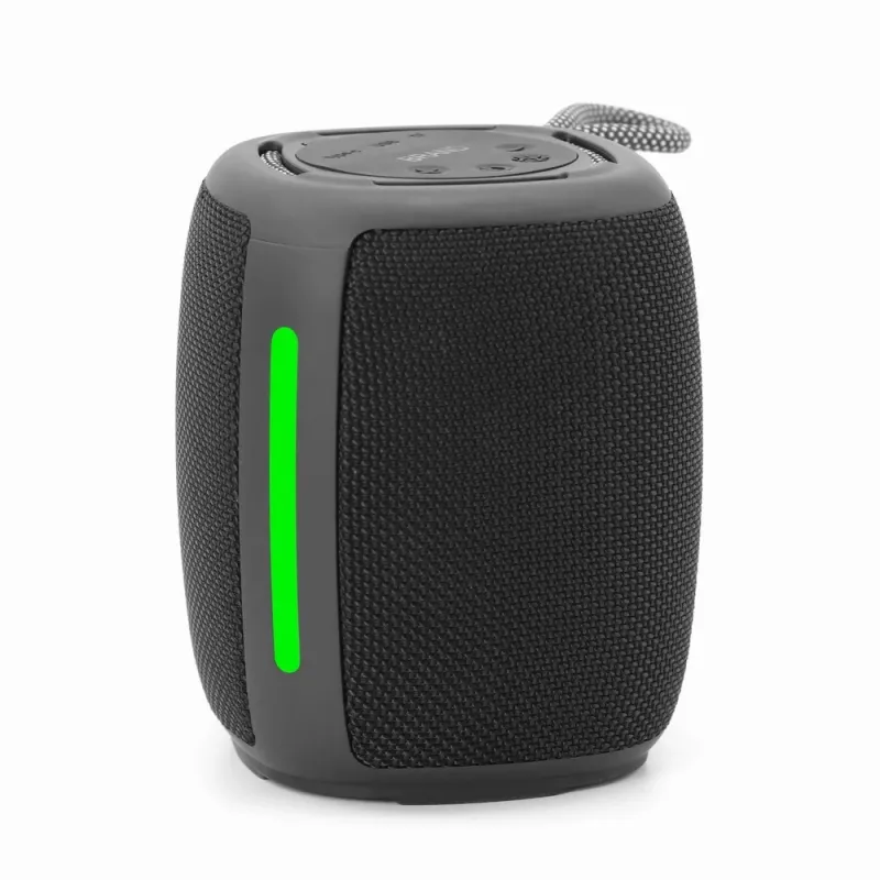 Portable Speaker Gembird SPK-BT-LED-03-BK Black
