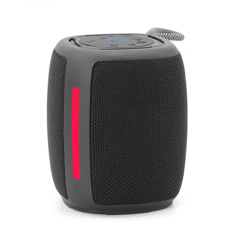 Portable Speaker Gembird SPK-BT-LED-03-BK Black