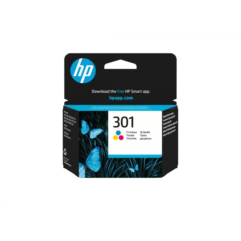 HP 301 Tri-color Original Ink Cartridge