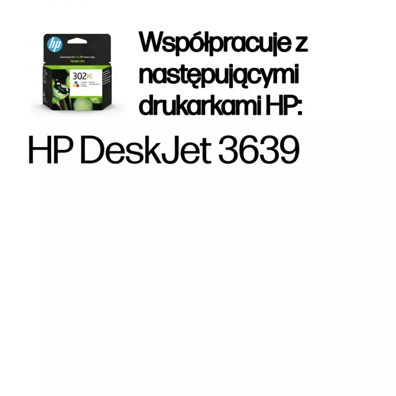 HP 302XL High Yield Tri-color Original Ink Cartridge