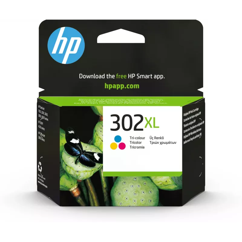 HP 302XL ink cartridge Tri-color