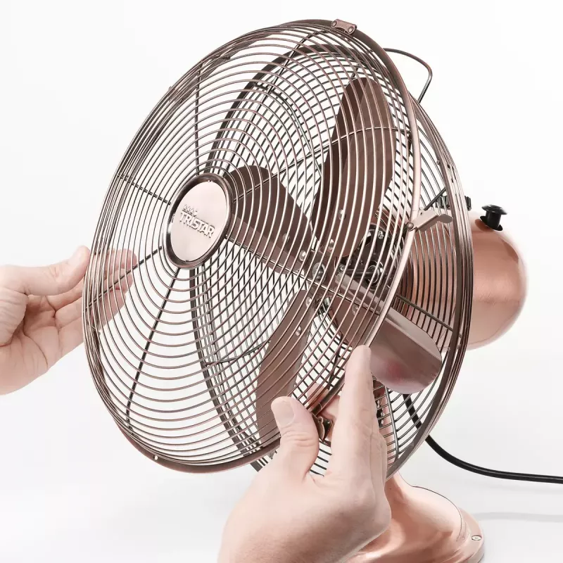 Table Fan Tristar VE-5970 Retro Table Fan Copper 30 cm