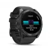 Garmin Fenix 8 3.56 cm (1.4) AMOLED 51 mm Digital 454 x 454 pixels Touchscreen Titanium Wi-Fi GPS (satellite)