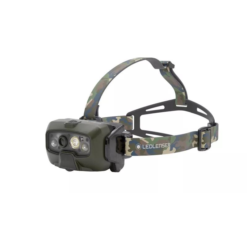 Ledlenser HF8R Core RGB Camouflage - Headband flashlight LED, green