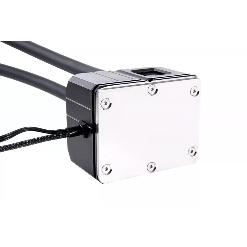 Alphacool Eisbaer Pro Aurora 360 Processor All-in-one liquid cooler 12 cm Black, White 1 pc(s)