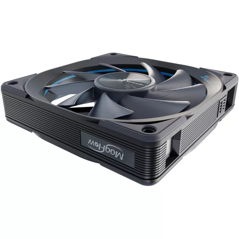 MagFlow 1225 PWM (1-Fan Kit) 120.4 x 124.2 x 26.6mm / Fluid Dynamic Bearing / 63.33 CFM / 33.78 dBa / 2200 rpm / Magnetic Cables for easy installation (MAGFLOW-1)