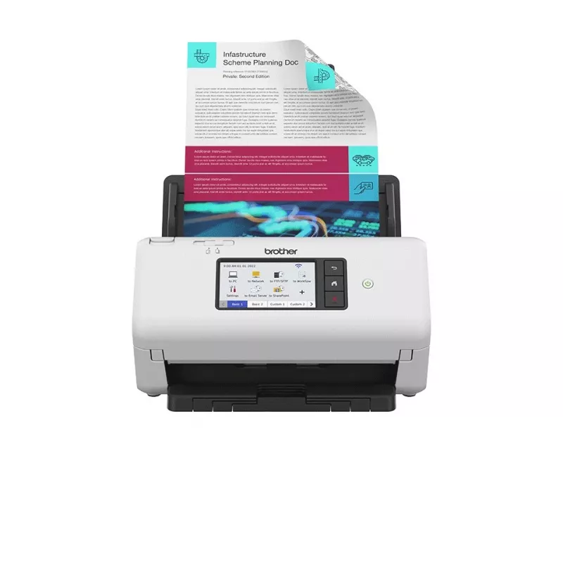 ADF Scanner Brother ADS-4700W 600 x 600 DPI A4 Black and White