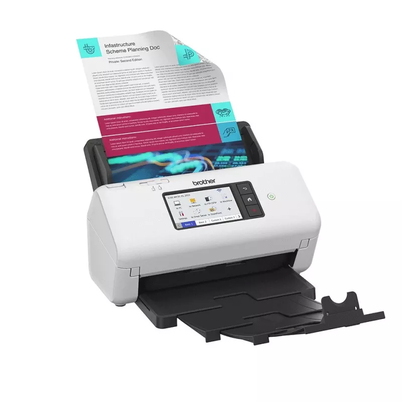 ADF Scanner Brother ADS-4700W 600 x 600 DPI A4 Black and White
